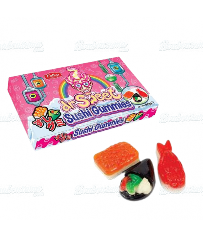 Confiserie ludique Dr Sweet Sushi Gummies en gros conditionnement