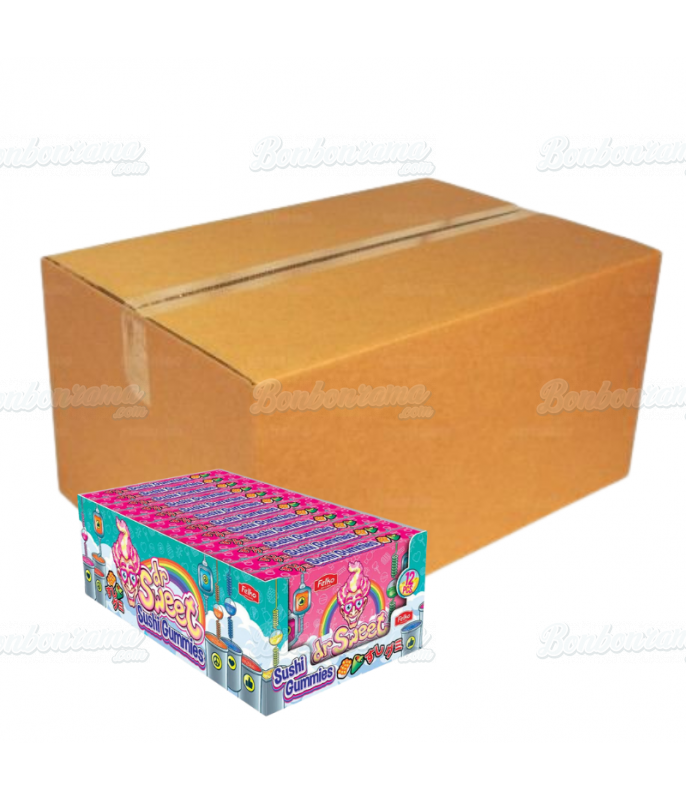 Dr Sweet Sushi Gummies, jellied sushi candies sold in bulk on Bonbonrama