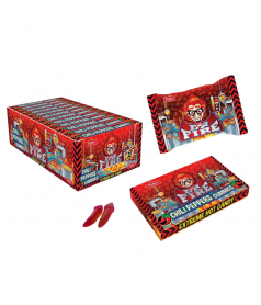 Confiserie ludique Dr Fire Chili Peppers Gummies en gros conditionnement