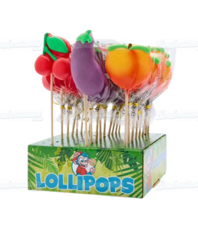 Emoticons Fruit Pops lollipop