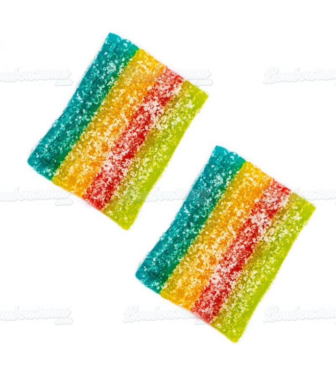 Bonbon gélifié en vrac Ceinture Arc en ciel Halal Bebeto en gros conditionnement