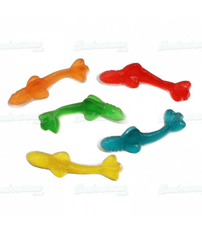 Bonbon gélifié en vrac Requin Halal en gros conditionnement