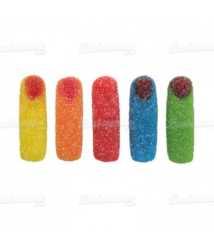 Bonbon gélifié en vrac Doigt acide Halal en gros conditionnement