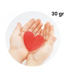 Bonbon gélifié en vrac Maxi Coeur Pierrot Gourmand en gros conditionnement