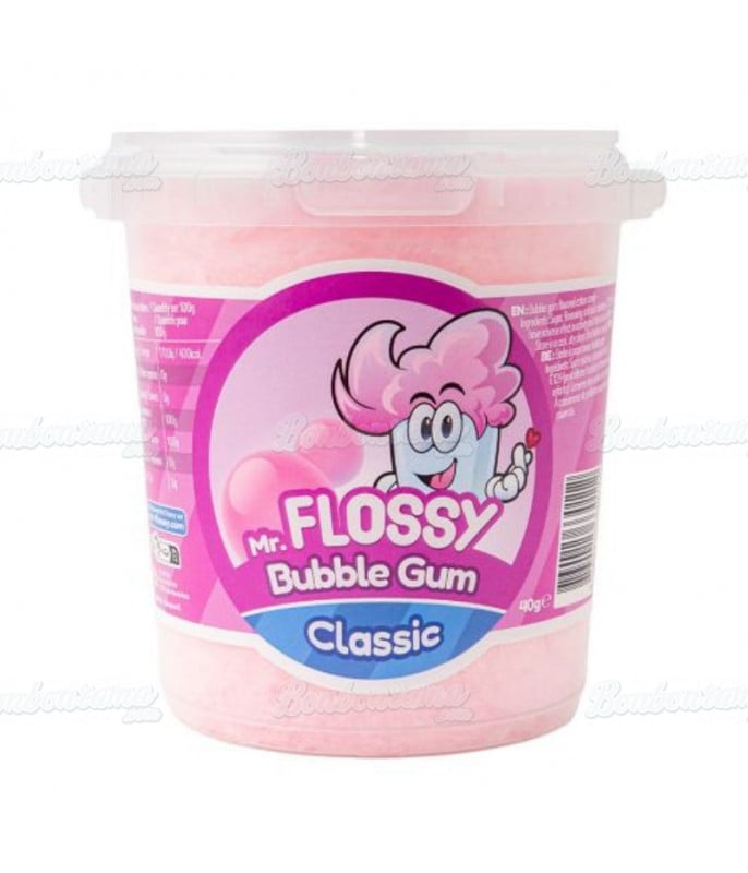 Barbe à Papa Mr Flossy Bubble Gum