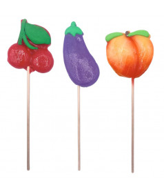 Emoticons Fruit Pops lollipop