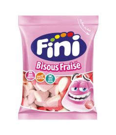Sachet Fini 90 gr Bisou Fraise en gros conditionnement