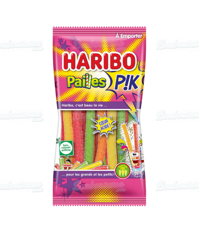 Beutel Haribo Strohhalm Pik 90 gr Haribo - 1
