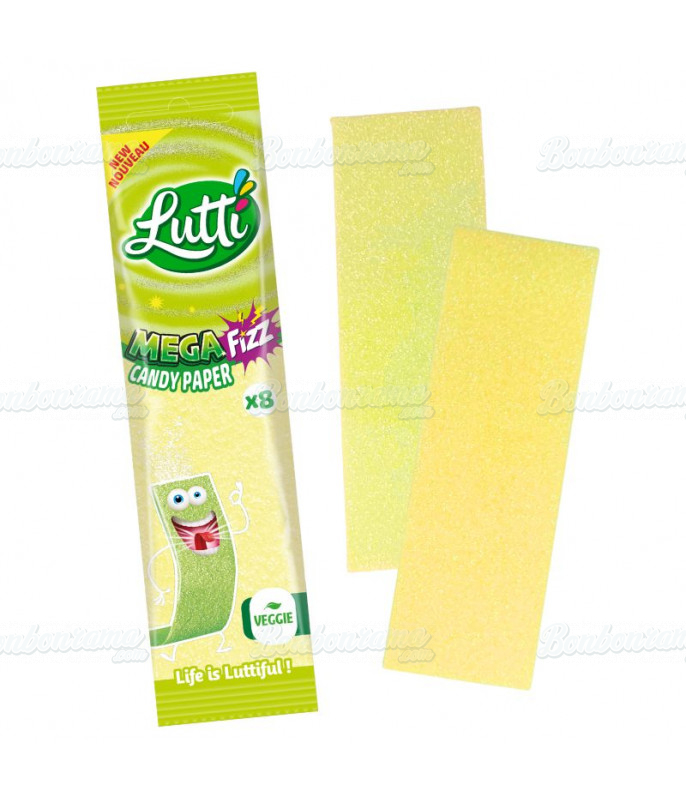 Confiserie ludique Candy Paper Mega Fizz en gros conditionnement
