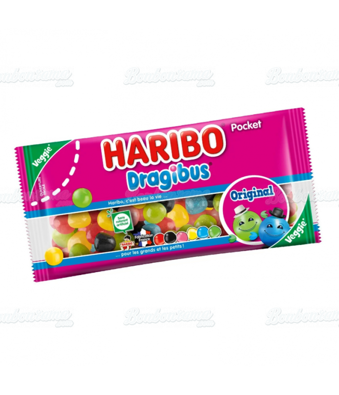 Sachet Haribo 50 gr Dragibus Pocket Haribo - 1