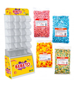 24 Bebeto Sachets + Free Display
