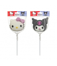 Hello Kitty & Kuromi marshmallow lollipop