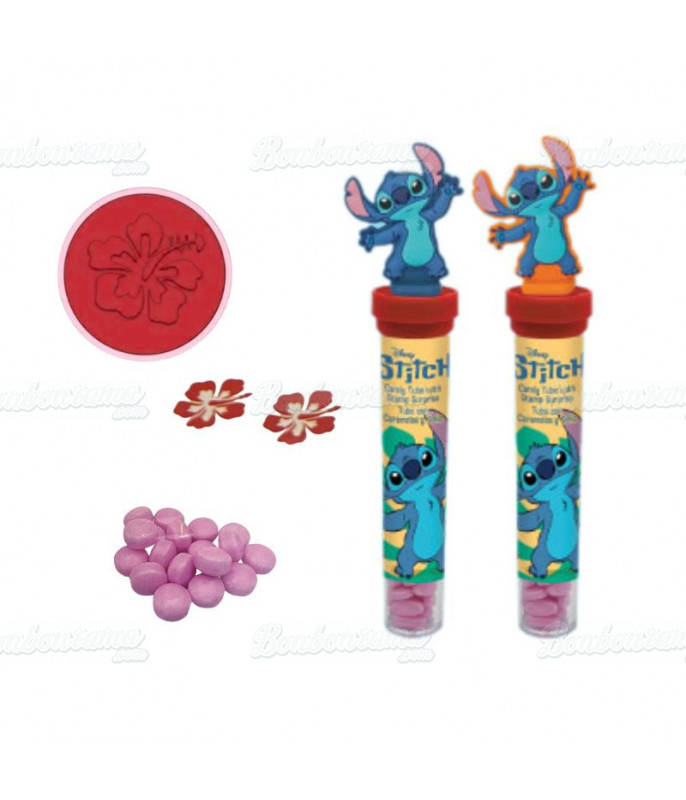 Confiserie ludique Tampon + Bonbon Stitch en gros conditionnement