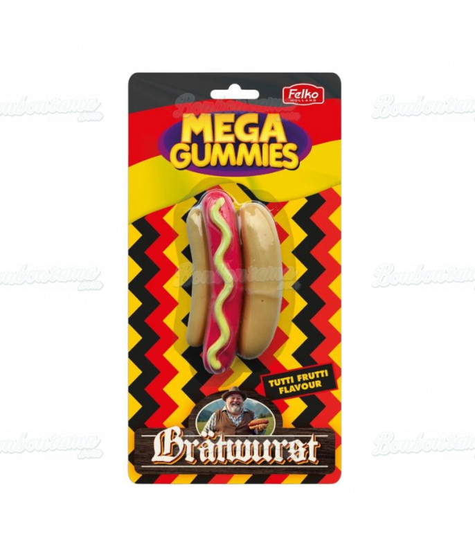 Mega Gummies Brätwurst (120 gr)