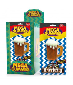 Bonbon gélifié XL Mega Gummies Bière (120 gr) en gros conditionnement