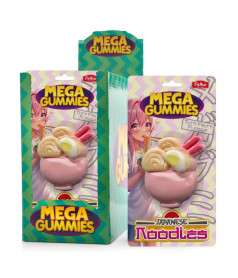 Bonbon gélifié XL Mega Gummies Nouille Japonaise (120 gr) en gros conditionnement