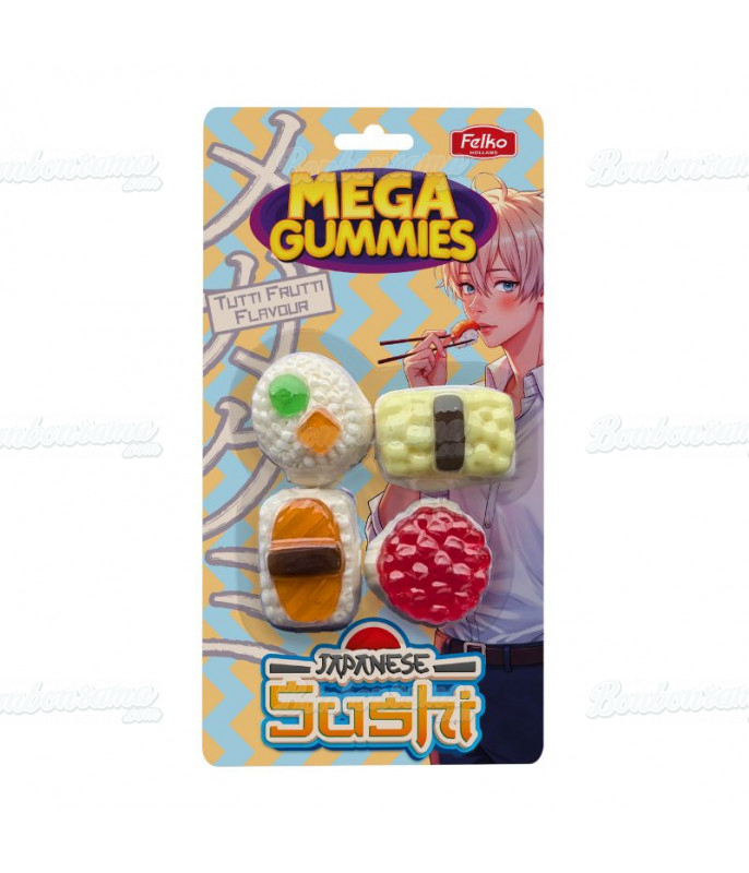 Mega Gummies Sushis (120 gr)