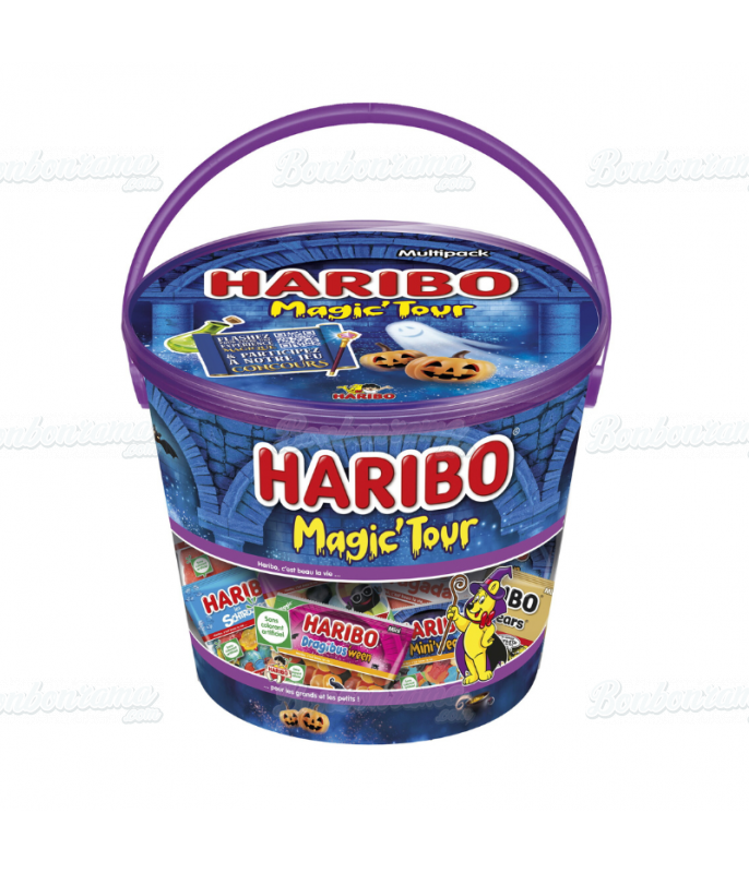 Bucket Haribo bag 30/40 gr Magic'Tour