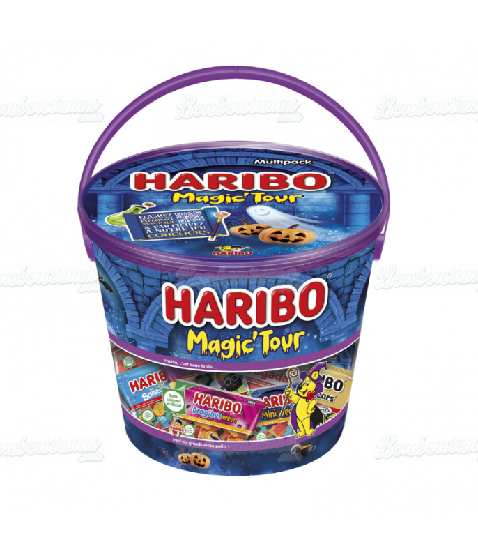 Seau Sachet Haribo 30/40 gr Magic'Tour