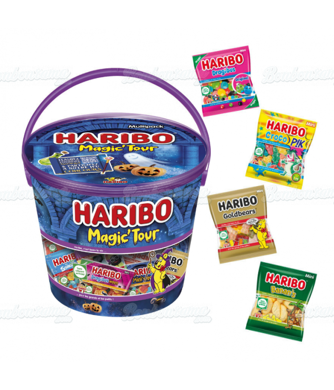 Cubo Halloween Mini Bolsa Haribo