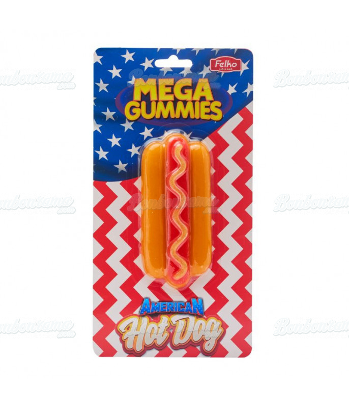 Mega Gummies American Hot Dog (120 gr)