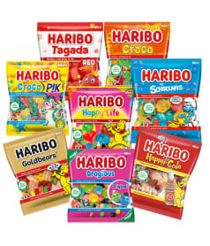 Mega Fête Mix 168 Mini Sachets Haribo en gros conditionnement