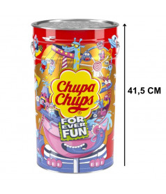 Sucette Chupa Chups Seau Métal