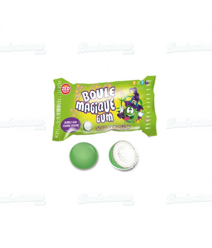 Chewing gum Boule Magique Gum Sour Explosion en gros conditionnement