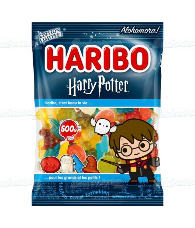 Bonbon gélifié en vrac Sachet Haribo 500 g Harry Potter en gros conditionnement