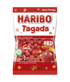 Bonbon gélifié en vrac Sachet Haribo 450 gr Tagada en gros conditionnement