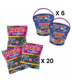copy ofLot Tubo Haribo 4 + 3 & Goodies DLUO 09/24