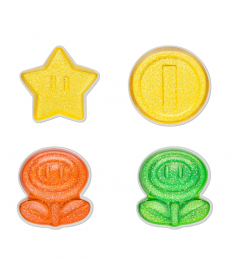 Sachet Haribo 100 gr Super Mario Pik DLUO 11/25 en gros conditionnement