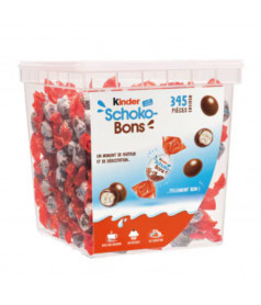 Confiserie chocolat en gros conditionnement Kinder Schoko Bons