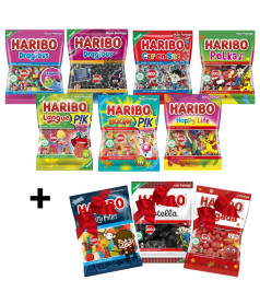 Pack Sachet 500 gr Vrac Haribo 7 + 3 Offerts en gros conditionnement