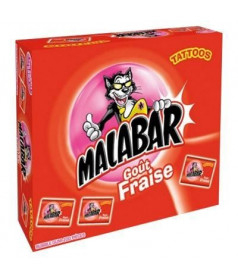 Chewing gum Chewing Gum Malabar Fraise en gros conditionnement