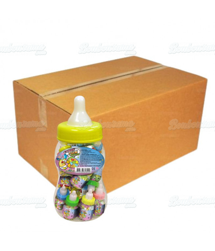 Candy Fun Bottle, giant baby bottle in bulk packaging on Bonbonrama