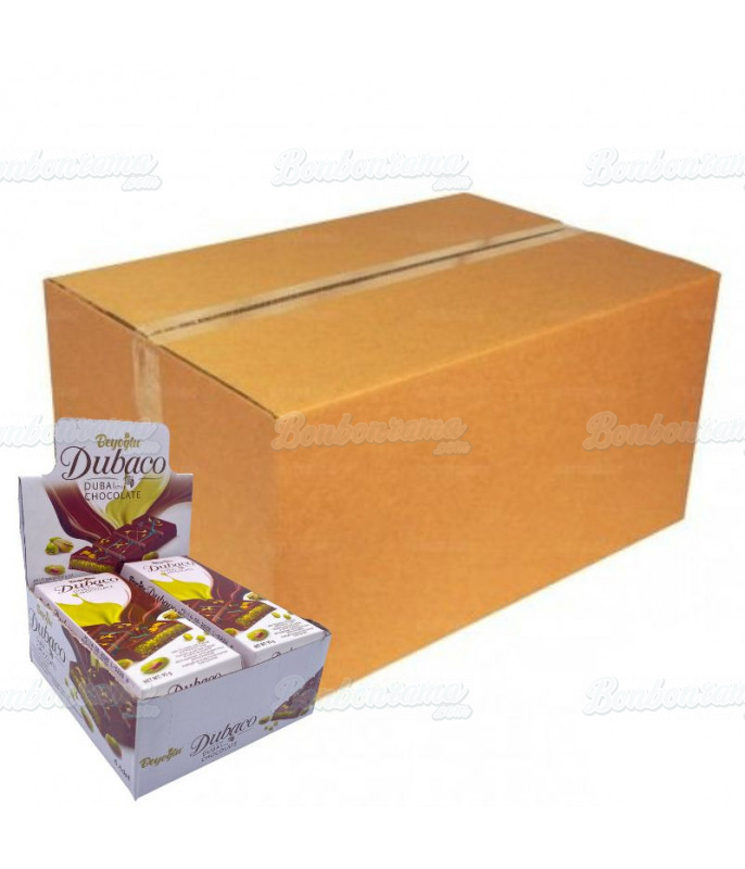 Dubai Chocoladereep Pistache Dubaco 6x95g | Groothandel