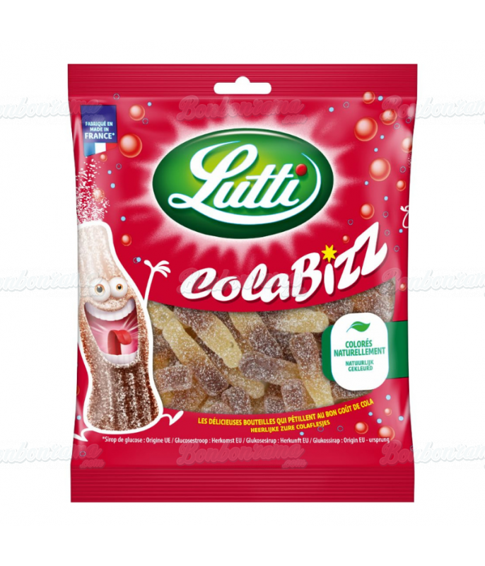 Sachet Lutti 100 gr Colabizz en gros conditionnement