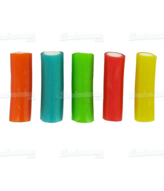 Bonbon gélifié en vrac Tube Arc en ciel Lisse Bebeto en gros conditionnement