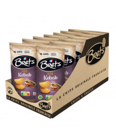Snacking Sachet Chips Brets 125 g Kebab en gros conditionnement