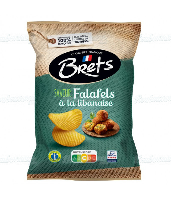 Snacking Sachet Chips Brets Falafel à la Libannaise en gros conditionnement