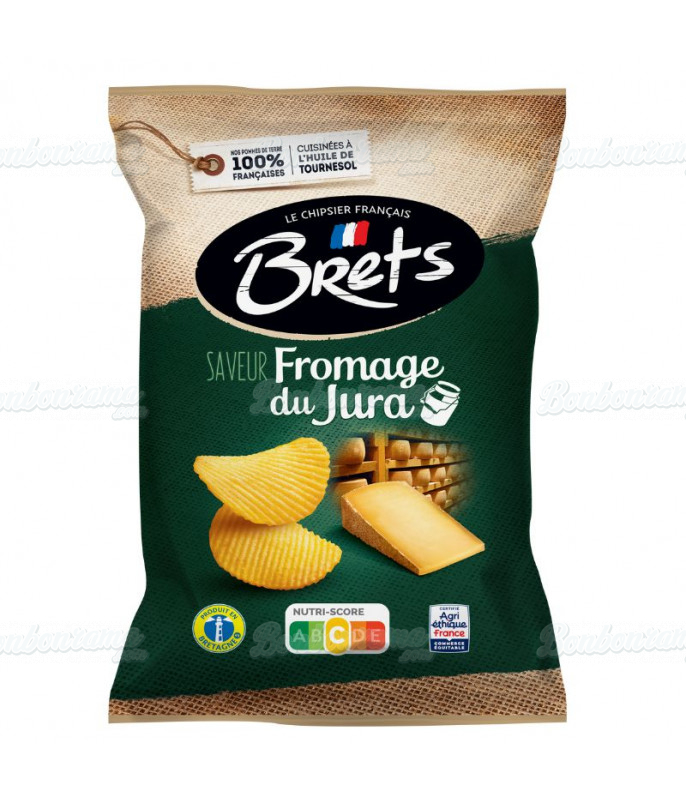 Snacking Sachet Chips Brets 125 g Fromage du Jura en gros conditionnement