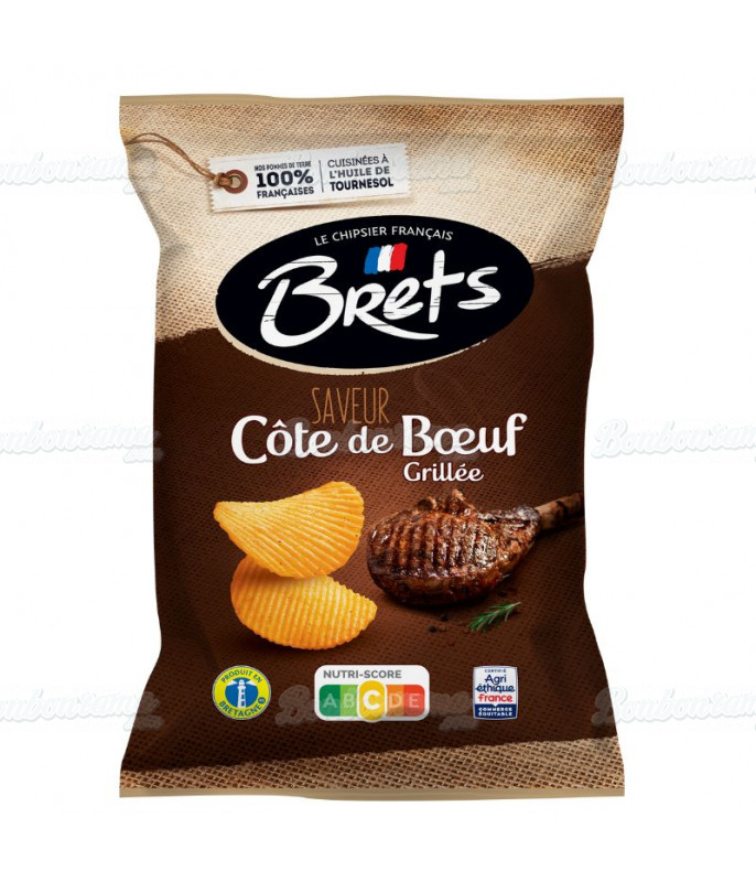 Snacking Sachet Chips Brets Côte de Boeuf en gros conditionnement