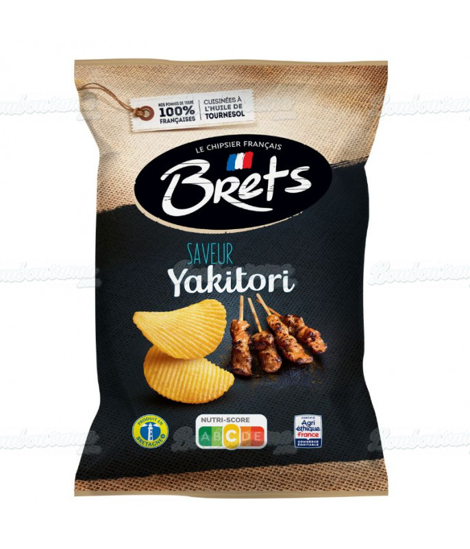 Snacking Sachet Chips Brets Yakitori en gros conditionnement