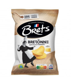 Snacking Sachet Chips Brets 125 g Beurre Salé en gros conditionnement