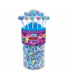Sour Lollipop Tongue Stainer Bi Colors