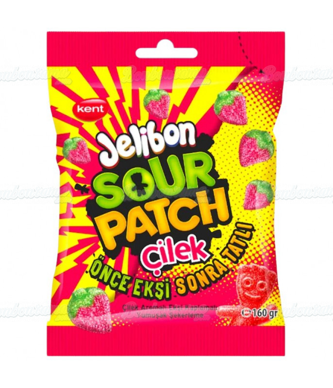 Sachet Sour Patch 160 g Fraise