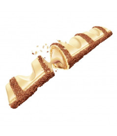 Confiserie chocolat en gros conditionnement Kinder Bueno White DLUO 04/26