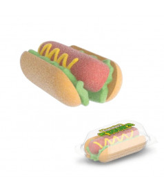 Confiserie Guimauve Hot Dog DLUO 03/26 en gros conditionnement
