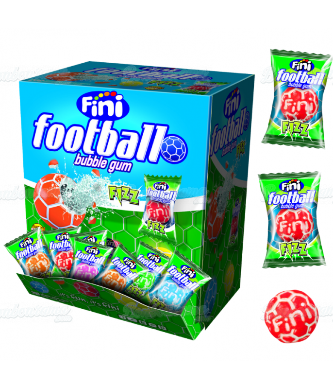 Chewing gum Fini Box Football Fizz DLUO 03/26 en gros conditionnement